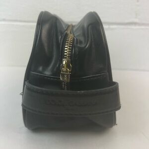 Dolce & Gabbana Beauty Black Toiletry Cosmetic Bag